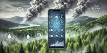 כיצד יכולים הטלפונים הניידים להתריע מפני שריפות יער ותנאי מזג אויר קיצוניים