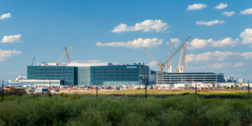 מפעל בהקמה השנה (2024) של סמסונג בטקסס. המחשה: depositphotos.com