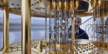 מעבדת המחשב הקוונטי באוניברסיטה העברית (קרדיט: התעשייה האווירית)