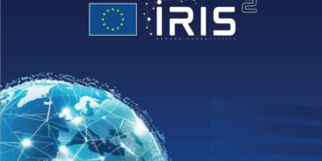 לוגו פרויקט IRIS² של סוכנות החלל האירופי. צילום יחצ