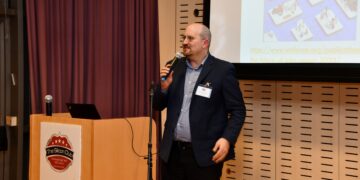 פרופ' יועד קנת במפגש פורום הסיליקון קלאב, 6/1/2025. צילום: שמואל אוסטר