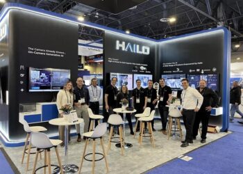 ביתן היילו בתערוכת בתערוכת ISC West 2025 בלאס וגאס. צילום יחצ