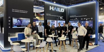 ביתן היילו בתערוכת בתערוכת ISC West 2025 בלאס וגאס. צילום יחצ