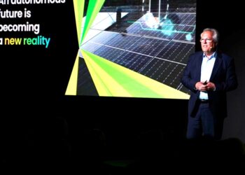 מנכ"ל NXP קורט סיברס בכנס של TSMC באמסטרדם, מאי 2025. צילום יחצ