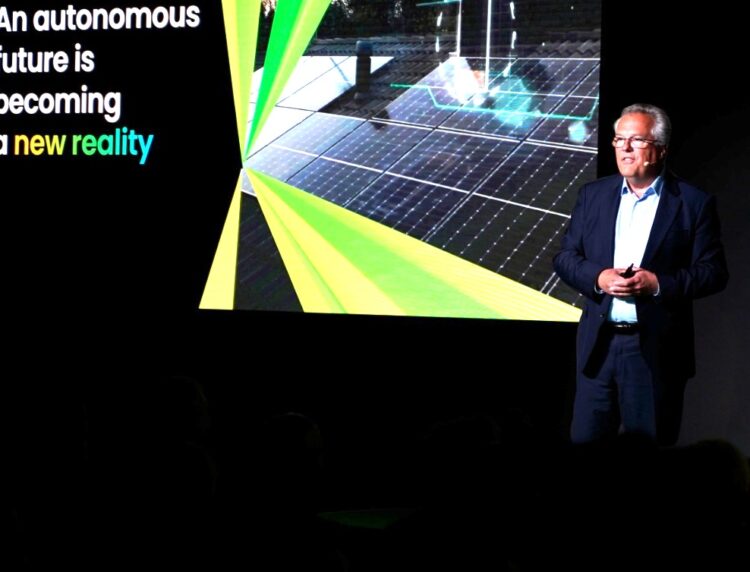 מנכ"ל NXP קורט סיברס בכנס של TSMC באמסטרדם, מאי 2025. צילום יחצ