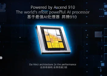 שבב Huawei Ascend 910C – תחת המגבלות החדשות של משרד המסחר האמריקאי (צילום: Huawei)