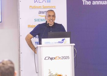 ד"ר זיאד חנא, סגן נשיא בכיר ב-Cadence בכנס ChipEx2025. צילום: לנס הפקות
