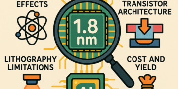 אתגרי תכנון שבבים ב – 1.8 ננומטר