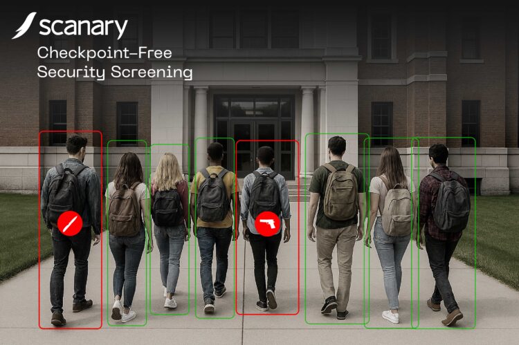 הדמיה של מערכת החישה של סקנרי. קרדיט Scanary