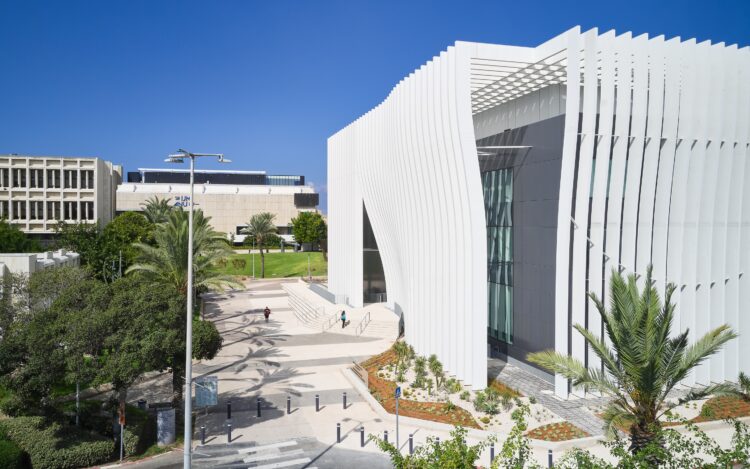 המבנה החדש של מרכז הננו באוניברסיטת תל אביב. צילום: הראל גלבוע