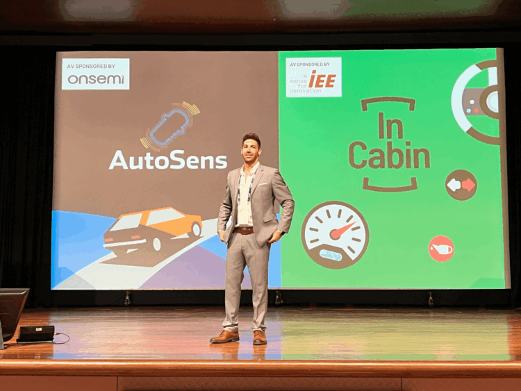 סתיו שוורץ, שותף מנהל ב-Automobility (אוטומוביליטי) בכנס AutoSens/InCabin. מתוך LINKDIN