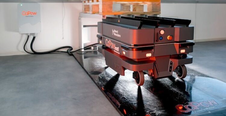 מערכת הטעינה אלחוטית Genesis של CaPow. צילום: אדווה שלהבת ברזילי