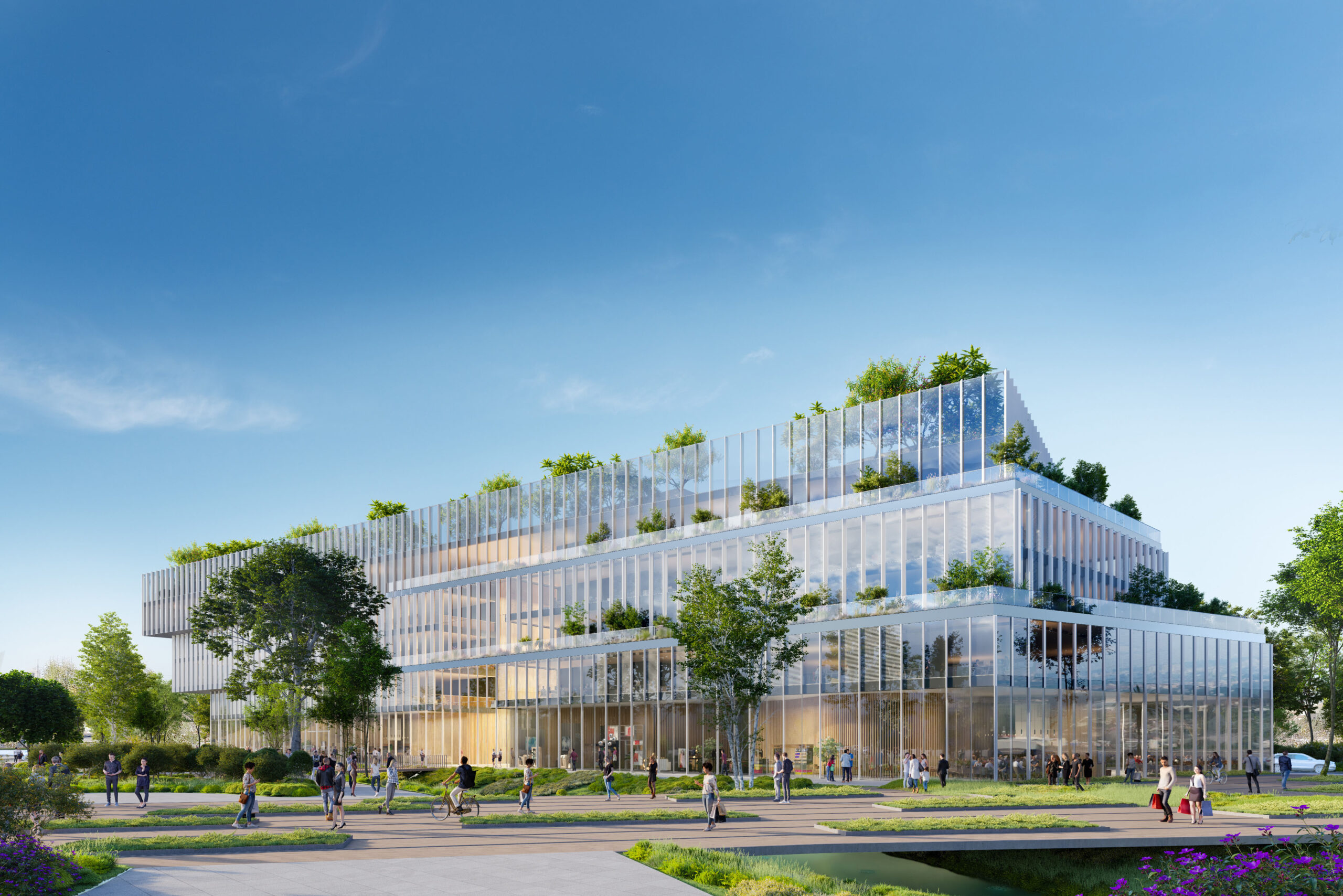 מתקן אנבידיה המתוכנן בבאר שבע. צילום יחצ, אנבידיה