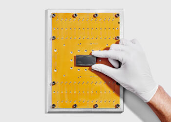 השבב הקוונטי של יבמ: IBM Quantum Nighthawk. צילום יחצ