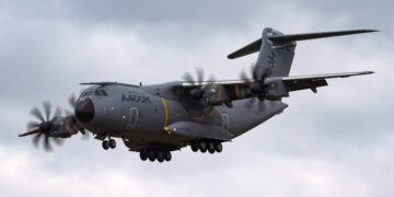 מטוס מתוצרת איירבוס. עושה שימוש ברכיבים מודפסים של סטרטסיס. צילום יחצ