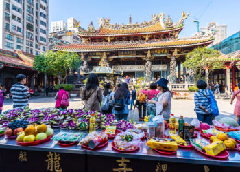 מקדש לונגשאן בטאייפה. שוויון מגדרי