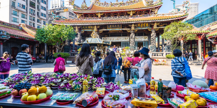 מקדש לונגשאן בטאייפה. שוויון מגדרי