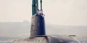 מתקן הייצור החדש של אלביט ו-TKMS בצפון הארץ, לייצור רכיבים מבניים תת־ימיים מ-GRP לצוללות. קרדיט: אלביט מערכות / חיל הים,