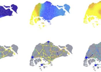 איור הממחיש כיצד  כלי רכב חשמליים יכולים לסייע באיזון רשת החשמל העירונית כאשר ייצור החשמל הסולארי משתנה בזמן סופות רעמים חולפות. קרדיט: Urban Systems Engineering Lab.