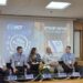 מימין לשמאל: רעות רוזן, סמנכ"לית שרשרת אספקה גלובאלית בUCT, שקד גולדמן מנהל מרחב צפון בהתאחדות התעשיינים, עמית טסלר, מנכ"ל מגם בטיחות, שחר פיין, סמנכ"ל לפיתוח עסקי, שיווק ומכירות בכנפית, וד"ר יהודה סלהוב, מנכ"ל UCT ישראל. צילום יחצ