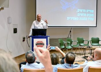 מנכ"ל אלתא דרור בר במפגש פורום הסיליקון קלאב, יוני 2026. צילום: שמואל אוסטר