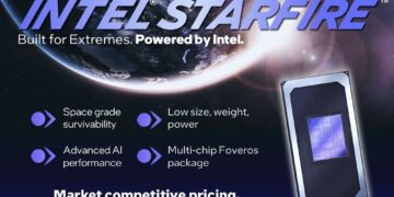 מפרט שבב החלל Starfire . צילום יחצ, אינטל